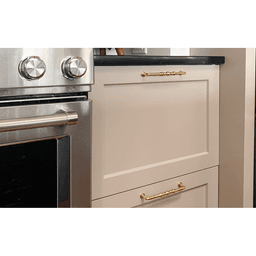 3" Spindle Cabinet Pull, Flat Black Alt 1 - Image