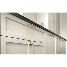 3" Spindle Cabinet Pull, Flat Black Alt 3 - Image