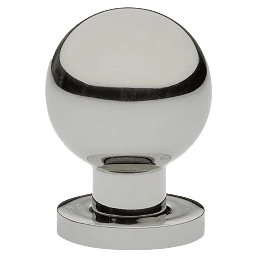 1-1/8" Globe Cabinet Knob, Polished Nickel Main - Image
