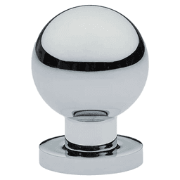 1-1/8" Globe Cabinet Knob, Polished Chrome Main - Image