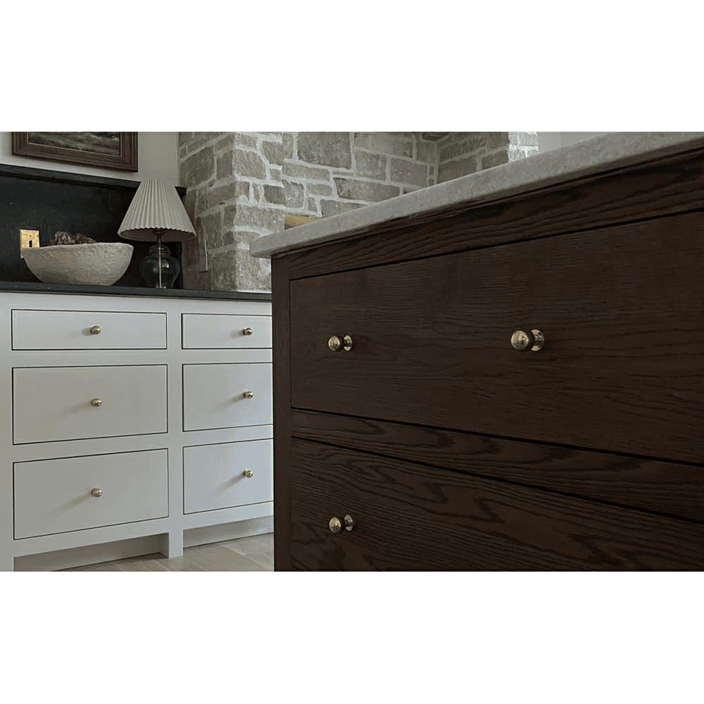1-1/8" Globe Cabinet Knob, Satin Nickel Alt 4 - Image
