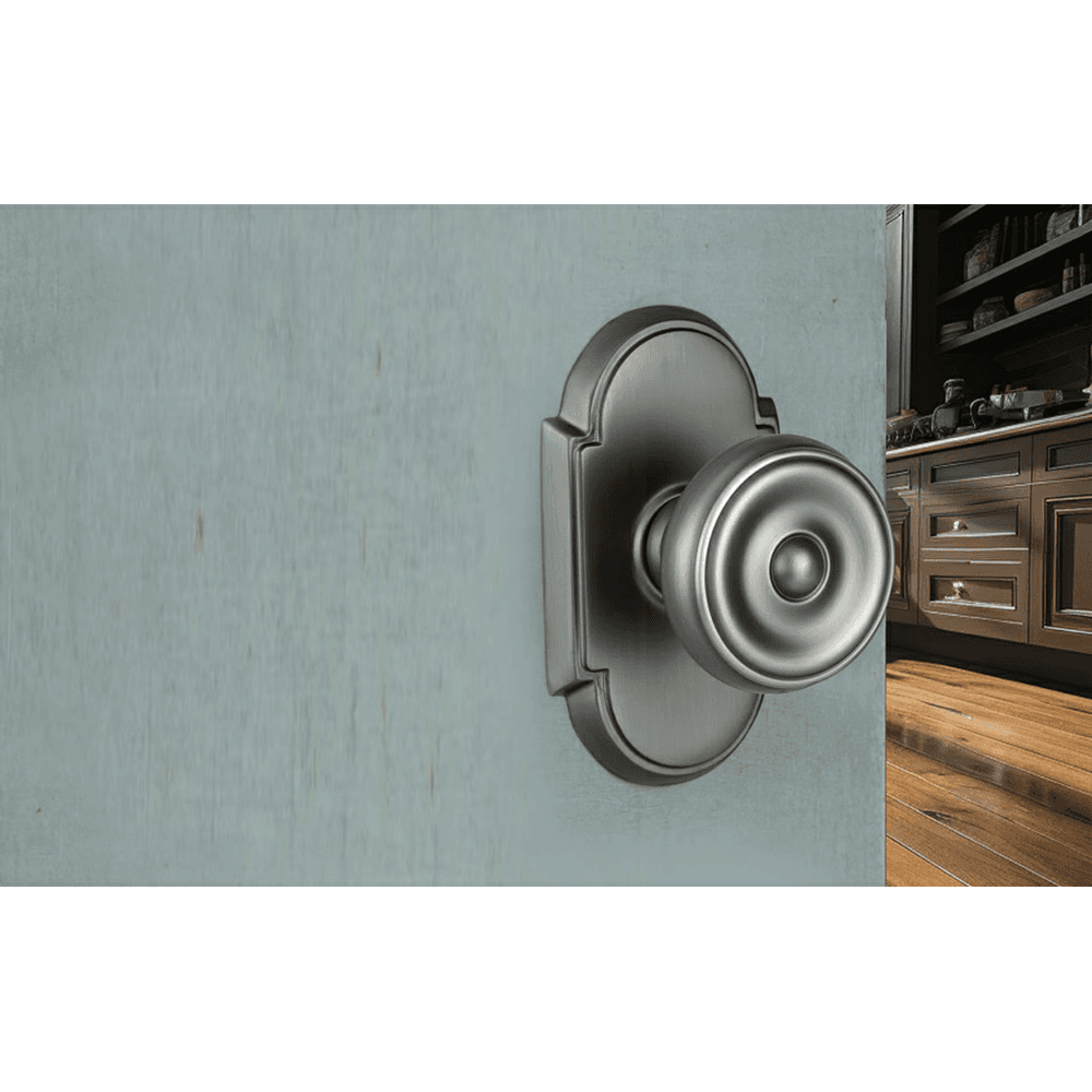 1-1/4" Waverly Cabinet Knob, Flat Black Alt 1 - Image
