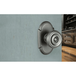 1-1/4" Waverly Cabinet Knob, Flat Black Alt 1 - Image