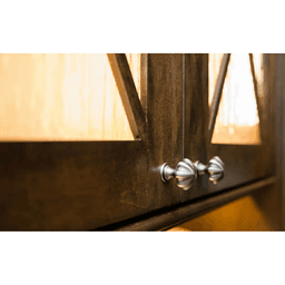 1" Melon Cabinet Knob, French Antique Alt 2 - Image
