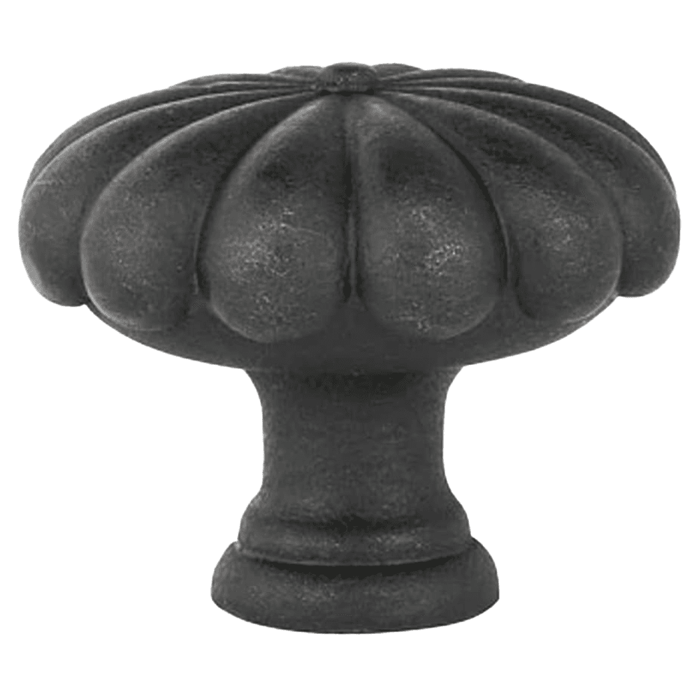 1-3/4" Tuscany Bronze Fluted Cabinet Knob, Flat Black Bronze Main - Image