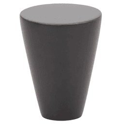1" Cone Cabinet Knob, Oil Rubbed Bronze Main - Image