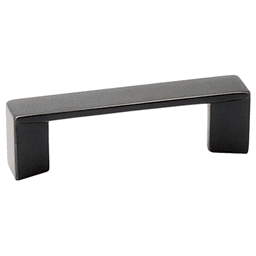 3" Trinity Cabinet Pull, Flat Black Main - Image