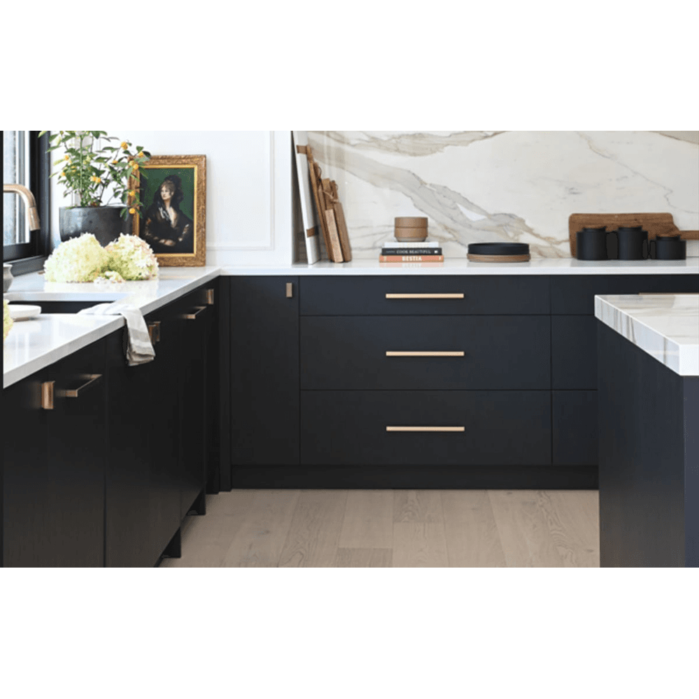 3" Trinity Cabinet Pull, Flat Black Alt 1 - Image