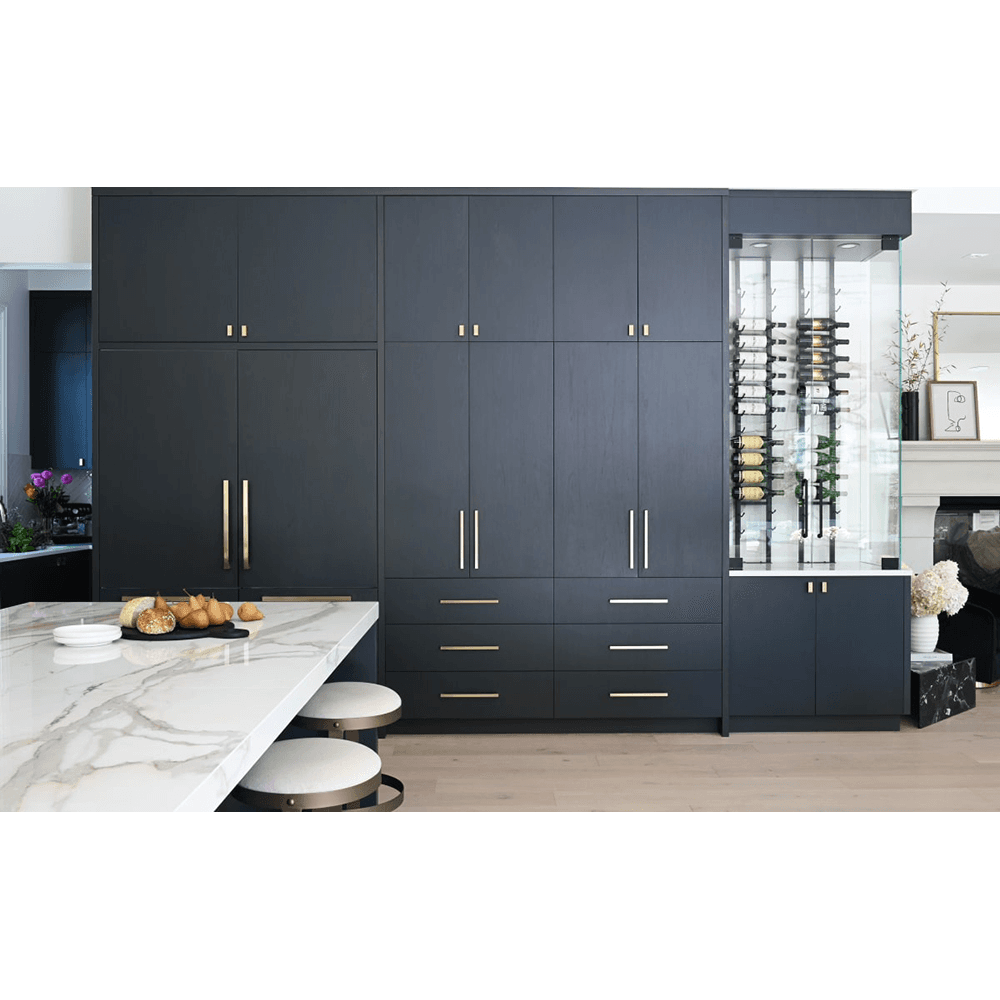 3" Trinity Cabinet Pull, Flat Black Alt 2 - Image