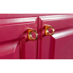 1" Ring Cabinet Knob, Unlacquered Brass Alt 1 - Image