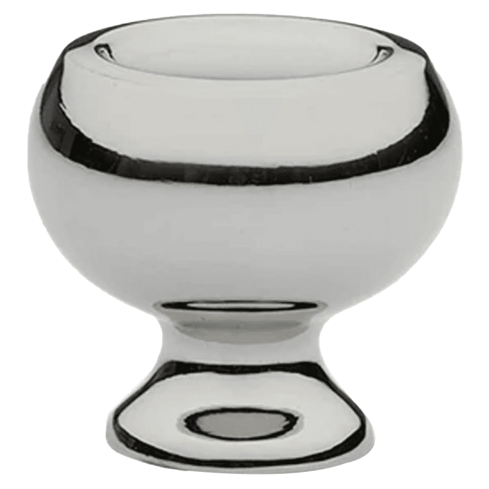 1" Atomic Cabinet Knob, Polished Nickel Main - Image