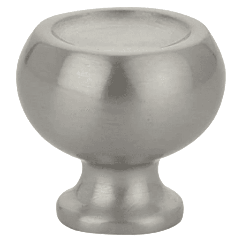 1" Atomic Cabinet Knob, Satin Nickel Main - Image