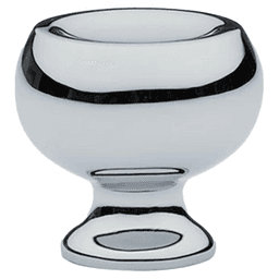 1" Atomic Cabinet Knob, Polished Chrome Main - Image