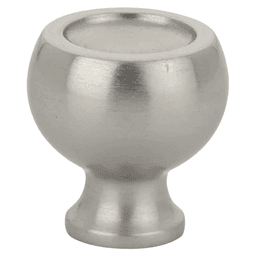 1-1/4" Atomic Cabinet Knob, Satin Nickel Main - Image