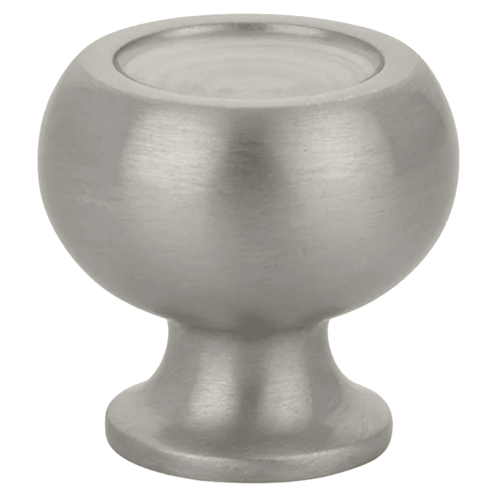 1-5/8" Atomic Cabinet Knob, Satin Nickel Main - Image