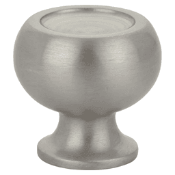 1-5/8" Atomic Cabinet Knob, Satin Nickel Main - Image