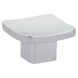 1-1/4" Basin Cabinet Knob, Polished Chrome Main - Image