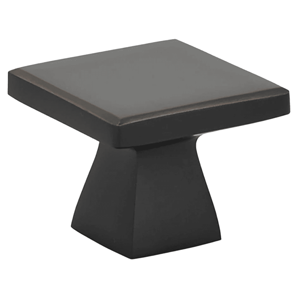 1-1/4" Podium Cabinet Knob, Flat Black Main - Image