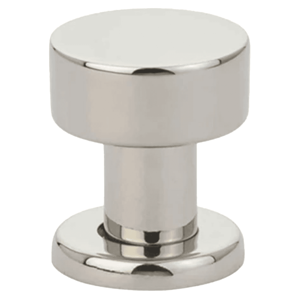 1" Cadet Cabinet Knob, Polished Nickel Main - Image