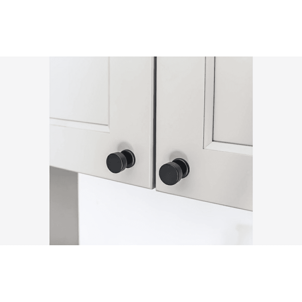 1-3/4" Cadet Cabinet Knob, Flat Black Alt 1 - Image