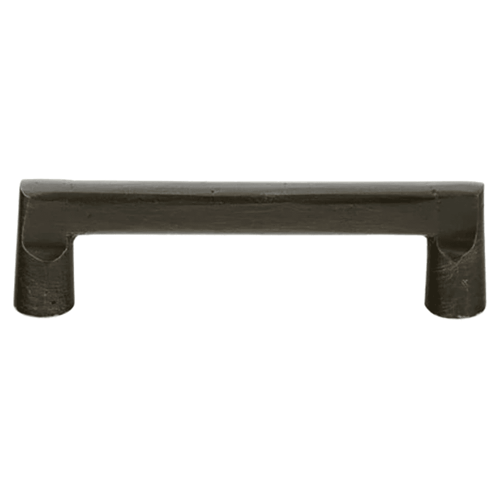 6" Rail Cabinet Pull, Tumbled White Bronze Main - Image