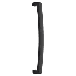 18" Bauhaus Appliance Pull, Flat Black Main - Image