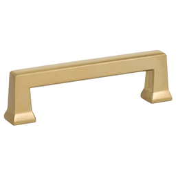 3-1/2" Alexander Cabinet Pull, Satin Brass Main - Image