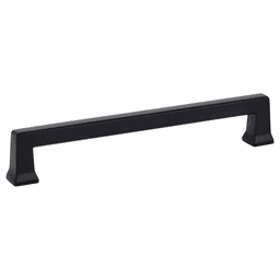 6" Alexander Cabinet Pull, Flat Black Main - Image