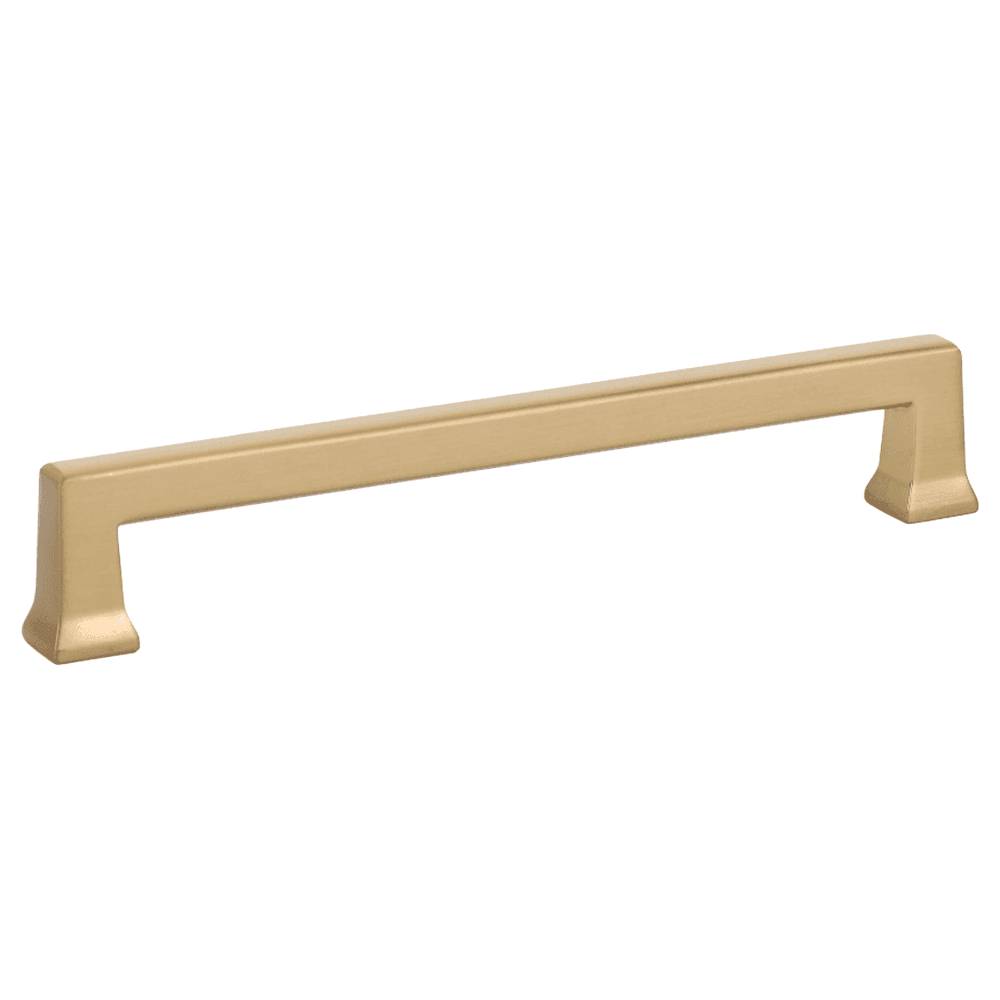 6" Alexander Cabinet Pull, Satin Brass Main - Image