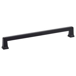 8" Alexander Cabinet Pull, Flat Black Main - Image
