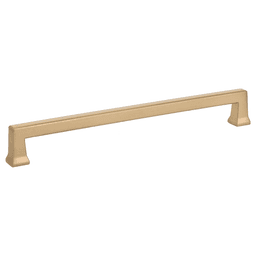 8" Alexander Cabinet Pull, Satin Brass Main - Image