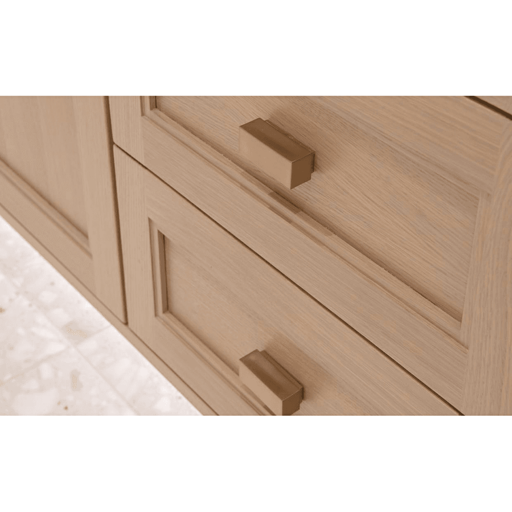 2-1/4" Cinder Cabinet Knob, Flat Black Alt 1 - Image