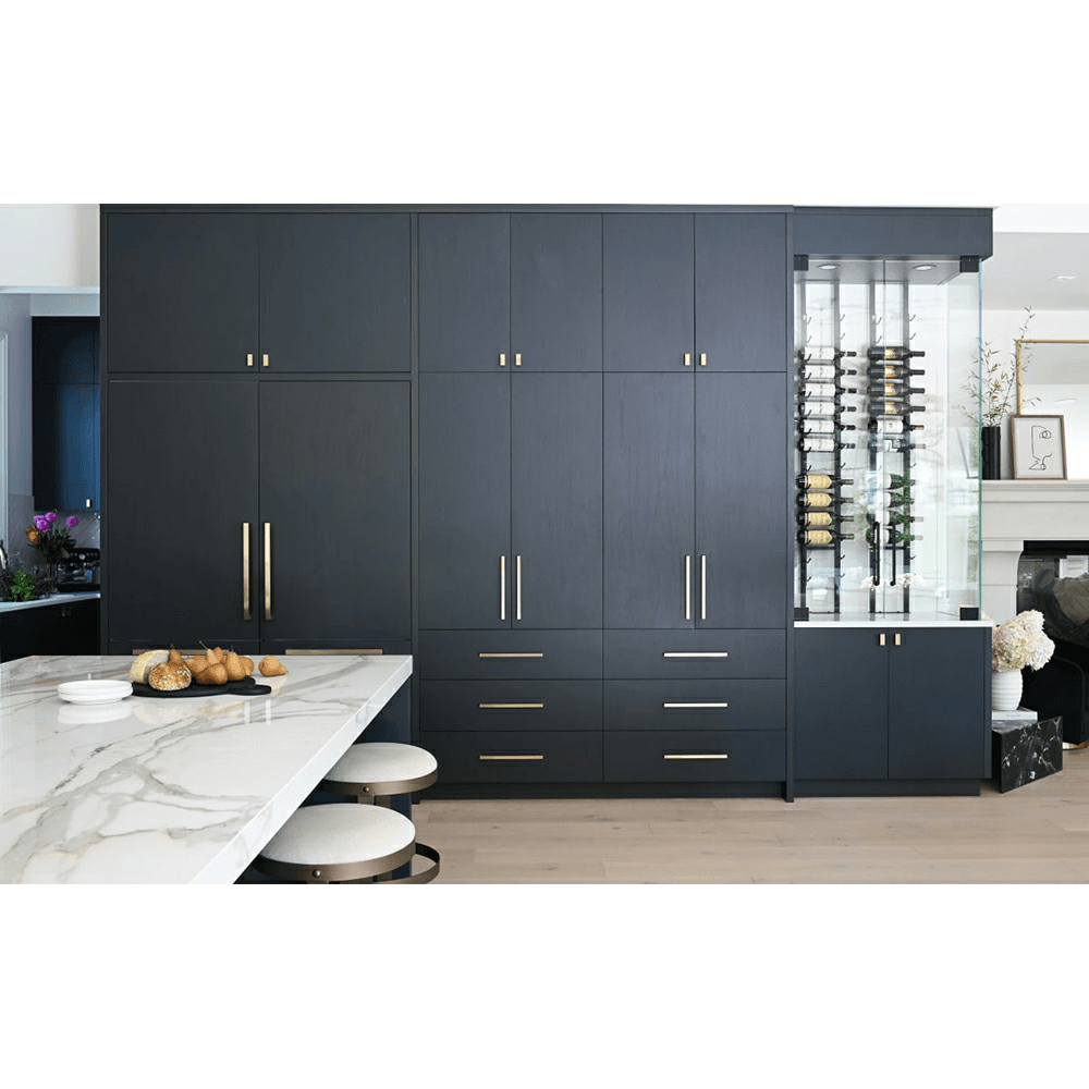 2-1/4" Cinder Cabinet Knob, Flat Black Alt 2 - Image
