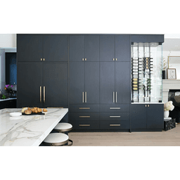 2-1/4" Cinder Cabinet Knob, Flat Black Alt 2 - Image