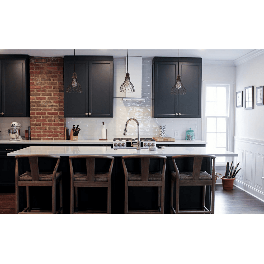 1-5/8" Glendon Cabinet Knob, Flat Black Alt 3 - Image