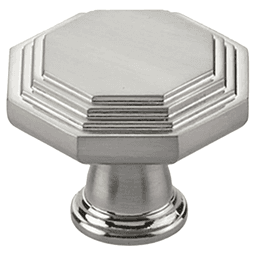 1-1/4" Midvale Cabinet Knob, Flat Black Main - Image