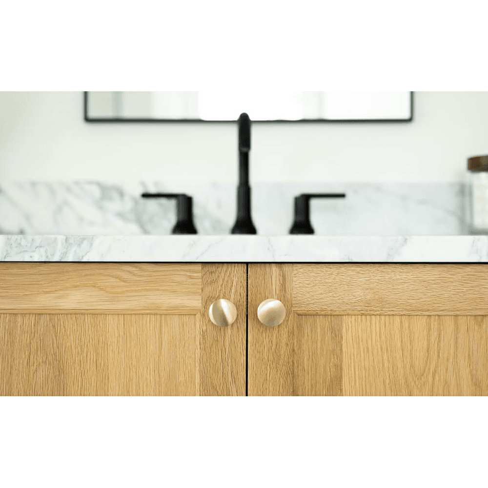 1-3/4" Overland Cabinet Knob, Satin Brass Alt 3 - Image