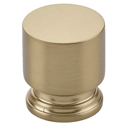 1-1/4" Prosser Cabinet Knob, Flat Black Main - Image