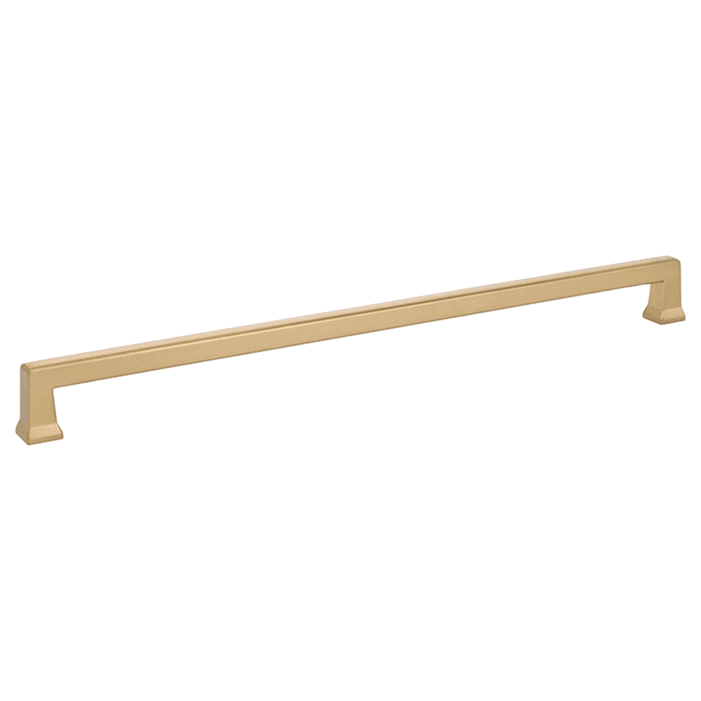 12" Alexander Cabinet Pull, Satin Brass Main - Image