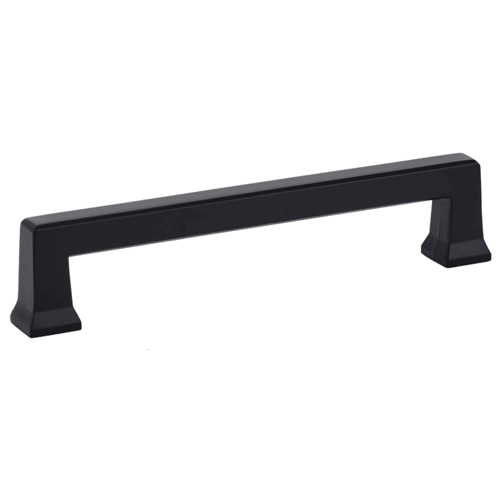 5" Alexander Cabinet Pull, Flat Black Main - Image