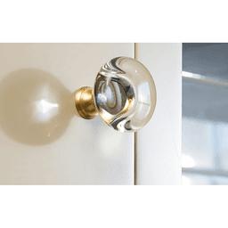 1-3/4" Providence Cabinet Knob, Flat Black Alt 1 - Image