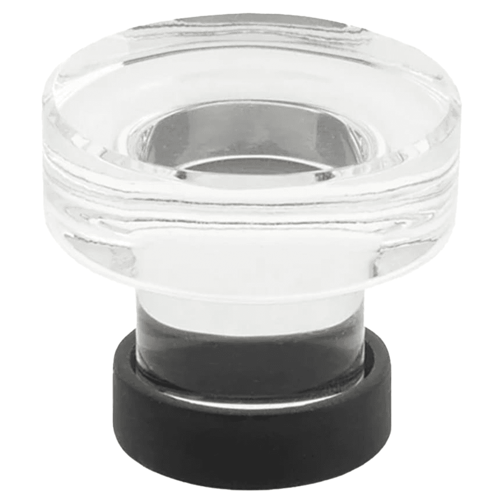 1-1/4" Grayson Cabinet Knob, Flat Black Main - Image