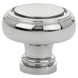 1-5/8" Norwich Cabinet Knob, Polished Nickel Main - Image