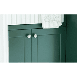 1-5/8" Norwich Cabinet Knob, Flat Black Alt 2 - Image
