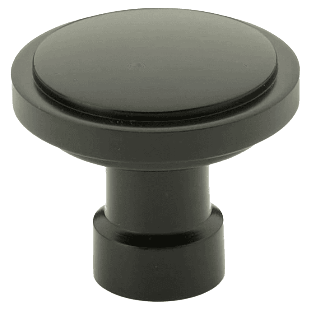 1-3/4" Haydon Cabinet Knob, Flat Black Main - Image