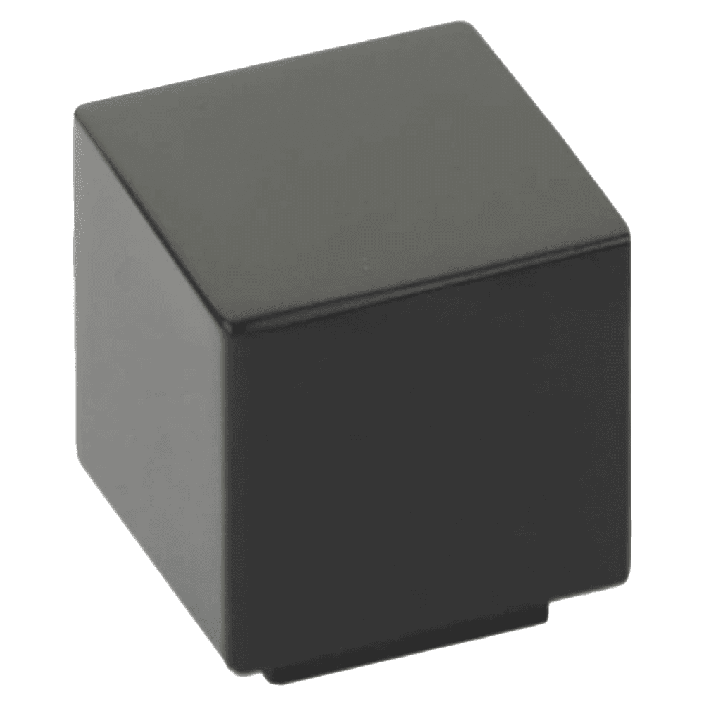 1" Allerton Cabinet Knob, Flat Black Main - Image