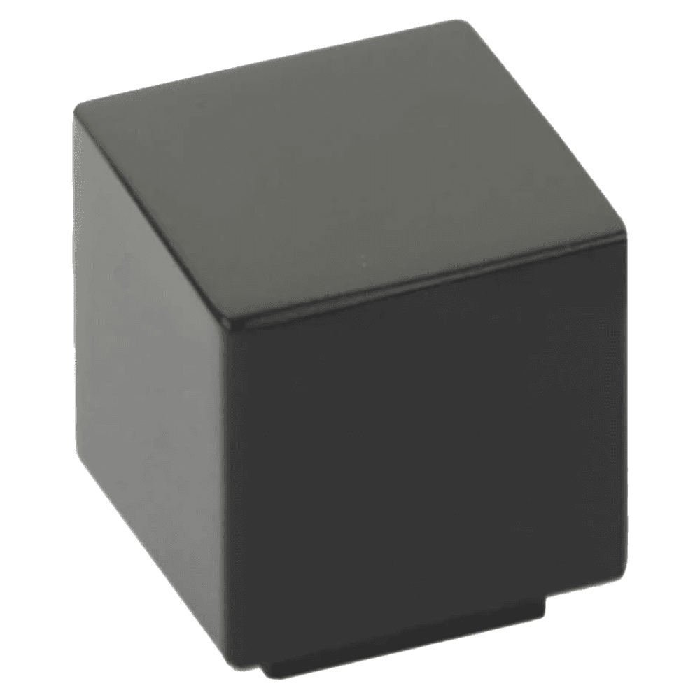1-1/8" Allerton Cabinet Knob, Flat Black Main - Image