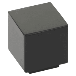 1-1/8" Allerton Cabinet Knob, Flat Black Main - Image