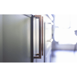 6" Warwick Cabinet Pull, Flat Black Alt 1 - Image