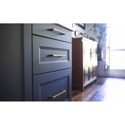 18" Warwick Back to Back Mounting Appliance Pull, Flat Black Alt 2 - Image